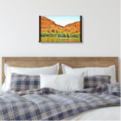 Wadi Namar Scene Leinwanddruck (Insitu (Schlafzimmer))