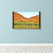 Wadi Namar Scene Leinwanddruck (Insitu (Holzboden))