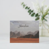 Wadi Rum Aqaba Jordan Postkarte (Stehend Vorderseite)