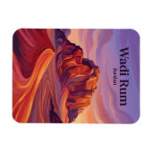 Wadi Rum Jordanien Magnet (Horizontal)