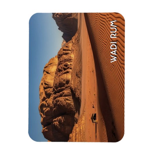 Wadi Rum Travel Magnet (Vertikal)