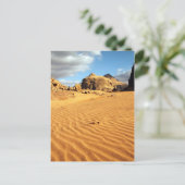 Wadi Rum Wüste Postkarte (Stehend Vorderseite)