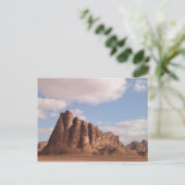Wadi rum Wüste Postkarte (Stehend Vorderseite)