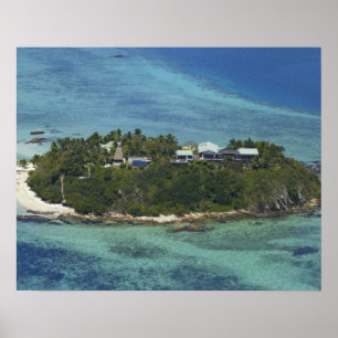 Wadigi Island, Mamanuca Islands, Fidschi Poster