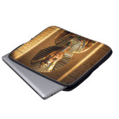 Wadjet – Ägyptische Schlangengöttin´1 Laptopschutzhülle (Vorne Knopf)