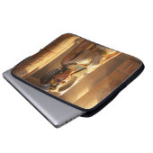 Wadjet – Ägyptische Schlangengöttin´2 Laptopschutzhülle (Vorne Knopf)