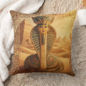 Wadjet – Ägyptische Schlangengöttin´4 Kissen (Decke)