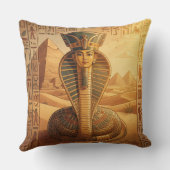 Wadjet – Ägyptische Schlangengöttin´4 Kissen (Rückseite)