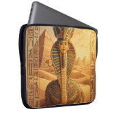Wadjet – Ägyptische Schlangengöttin´4 Laptopschutzhülle (Vorne Rechts)