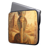 Wadjet – Ägyptische Schlangengöttin´4 Laptopschutzhülle (Vorderseite Links)