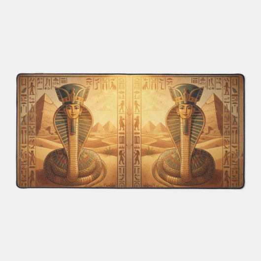 Wadjet – Ägyptische Schlangengöttin´4 Schreibtischunterlage (Vorderseite)