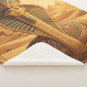 Wadjet – Ägyptische Schlangengöttin´4 Sherpadecke (3/4)