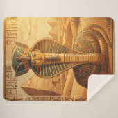 Wadjet – Ägyptische Schlangengöttin´4 Sherpadecke (Vorderseite (Horizontal))