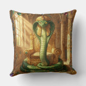 Wadjet – Ägyptische Schlangengöttin´5 Kissen (Rückseite)