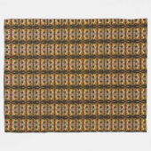 Wadjet – Ägyptische Schlangengöttin´6 Fleecedecke (Vorderseite (Horizontal))