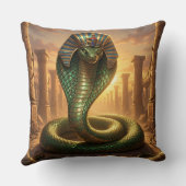 Wadjet – Ägyptische Schlangengöttin´6 Kissen (Rückseite)