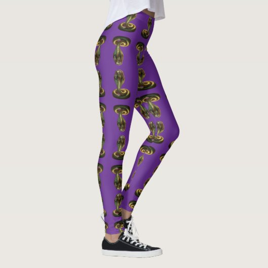 Wadjet – Ägyptische Schlangengöttin´6 Leggings (Rechts)