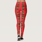 Wadjet – Ägyptische Schlangengöttin´6 Leggings (Rückseite)