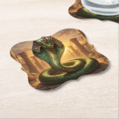 Wadjet – Ägyptische Schlangengöttin´6 Untersetzer (angewinkelt)