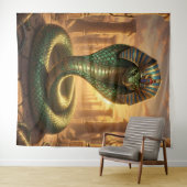 Wadjet – Ägyptische Schlangengöttin´6 Wandteppich (Beispiel (Horizontal))