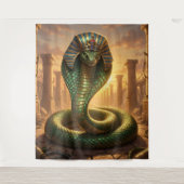 Wadjet – Ägyptische Schlangengöttin´6 Wandteppich (Vorderseite)