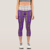Wadjet – Ägyptische Schlangengöttin´7 Capri Leggings (Vorderseite)