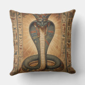 Wadjet – Ägyptische Schlangengöttin´7 Kissen (Rückseite)