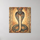 Wadjet – Ägyptische Schlangengöttin´7 Leinwanddruck (Vorderseite)