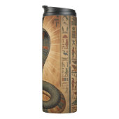 Wadjet – Ägyptische Schlangengöttin´7 Thermosbecher (Nach rechts gedreht)