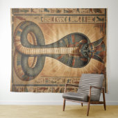 Wadjet – Ägyptische Schlangengöttin´7 Wandteppich (Beispiel (Horizontal))