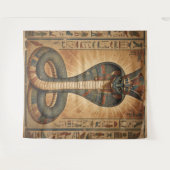 Wadjet – Ägyptische Schlangengöttin´7 Wandteppich (Vorderseite (Horizontal))