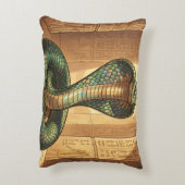 Wadjet – Ägyptische Schlangengöttin Dekokissen (Rückseite(Vertikal))