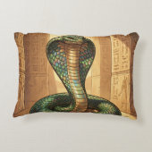 Wadjet – Ägyptische Schlangengöttin Dekokissen (Rückseite)