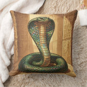 Wadjet – Ägyptische Schlangengöttin Kissen (Decke)