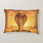 Wadjet – Egyptian Cobra Goddess´1 Dekokissen (Rückseite)