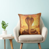 Wadjet – Egyptian Cobra Goddess´1 Kissen (Stuhl )
