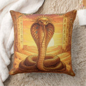 Wadjet – Egyptian Cobra Goddess´1 Kissen (Decke)
