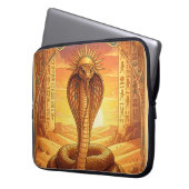 Wadjet – Egyptian Cobra Goddess´1 Laptopschutzhülle (Vorderseite Links)