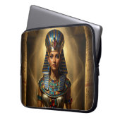 Wadjet – Egyptian Cobra Goddess´2 Laptopschutzhülle (Vorderseite Links)