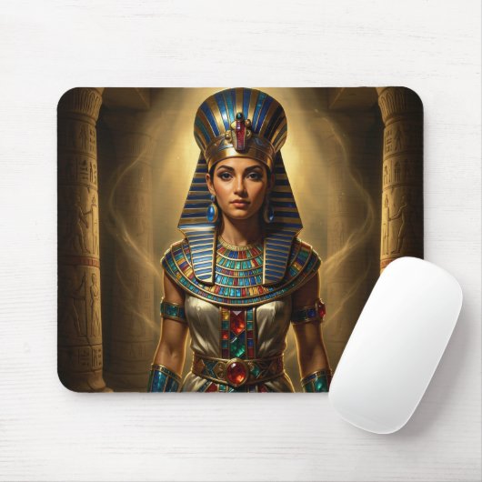 Wadjet – Egyptian Cobra Goddess´2 Mousepad (Mit Mouse)