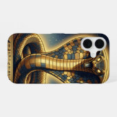 Wadjet – Egyptian Cobra Goddess´3 iPhone 16 Hülle (Rückseite (Horizontal))