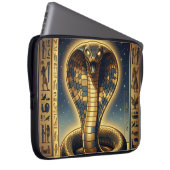 Wadjet – Egyptian Cobra Goddess´3 Laptopschutzhülle (Vorne Rechts)