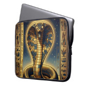 Wadjet – Egyptian Cobra Goddess´3 Laptopschutzhülle (Vorderseite Links)