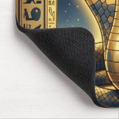 Wadjet – Egyptian Cobra Goddess´3 Mousepad (Ecke)