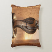 Wadjet – Egyptian Cobra Goddess´5 Dekokissen (Vorderseite(Vertikal))