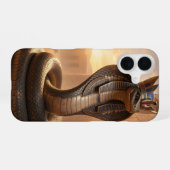Wadjet – Egyptian Cobra Goddess´5 iPhone 16 Hülle (Rückseite (Horizontal))