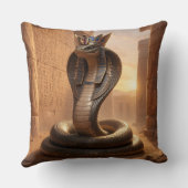 Wadjet – Egyptian Cobra Goddess´5 Kissen (Rückseite)