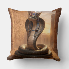 Wadjet – Egyptian Cobra Goddess´5 Kissen