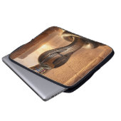 Wadjet – Egyptian Cobra Goddess´5 Laptopschutzhülle (Vorne Knopf)