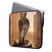 Wadjet – Egyptian Cobra Goddess´5 Laptopschutzhülle (Vorderseite Links)